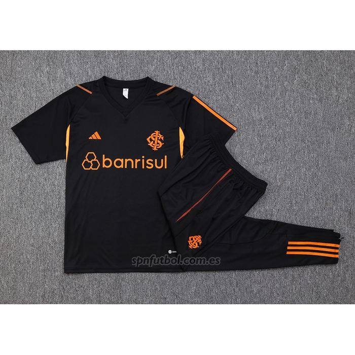 Chandal del SC Internacional Manga Corta 2023-2024 Negro